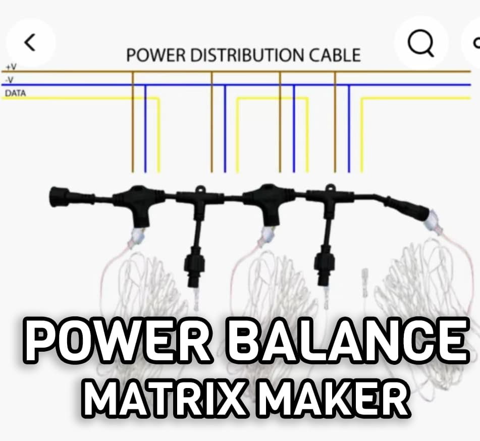 NEW! Matrix-Maker Multi Power Injection Splitter - 4 Drops xConnect *Exclusive Design image 1