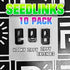 SeedLinks™ Printed 10-Pack Universal Seed Pixel Clips