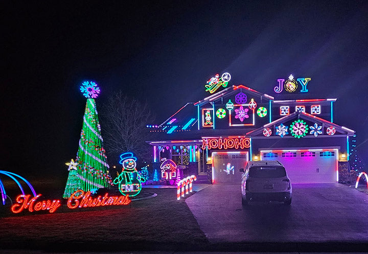 Snow Leopard™ Steel Mega Tree Topper image 2