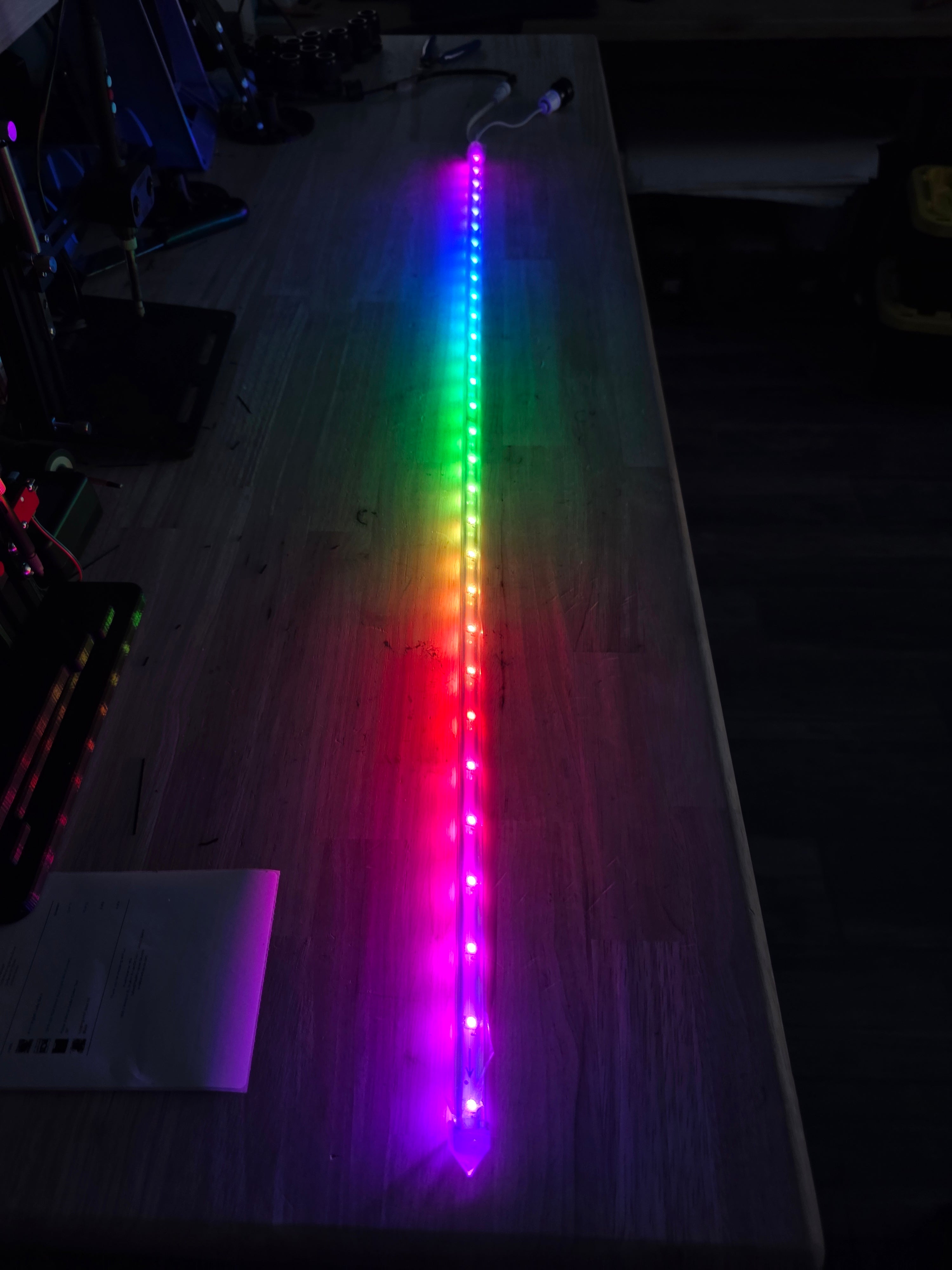 12V Meteor Tubes — White PCB | xConnect + SLip Connect Pre-Installed