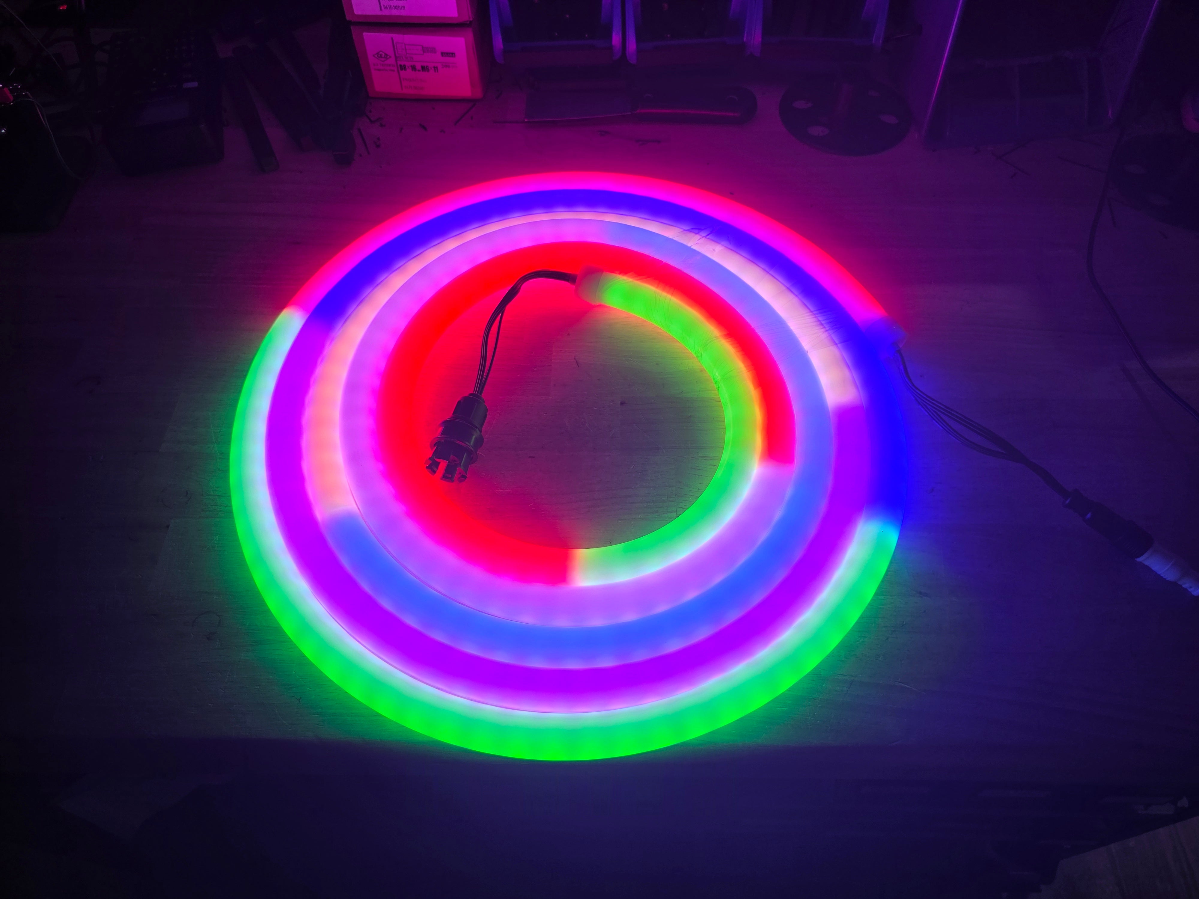 PiXel Paradise USA WS2815 Individually Addressable Neon Tube Light | White or Black | 5m Long