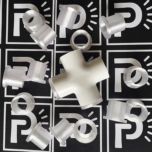 PVC Bushings for EMT (1/2") - 10 Pack image 1