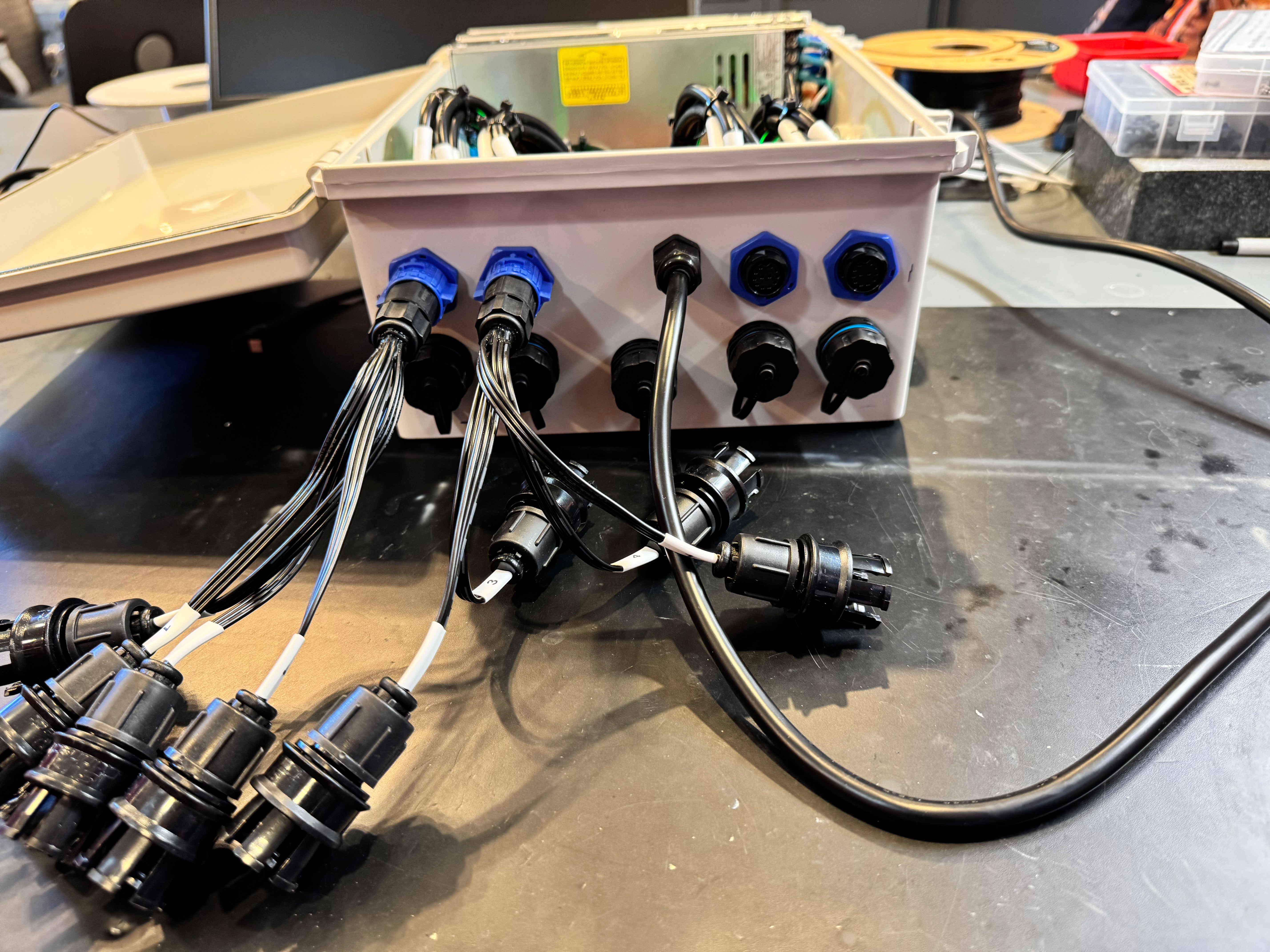 ConnectGenie 4 Port Bulkhead Connector