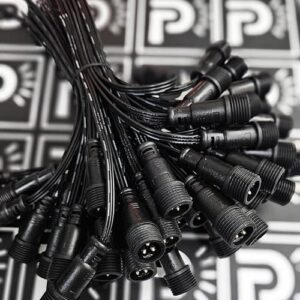 xConnect Flat Black Wire Pigtail